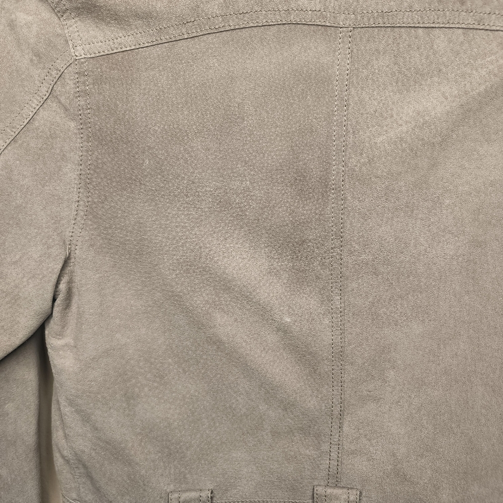 Proenza Schouler for Target Grey Green Suede Jacket - Picture 5 of 5